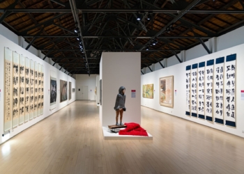 ▲走一趟《打開藝術之門-桃城美展典藏作品展》，將可一次將近年來20件精彩作品盡收眼底。(圖/嘉義市政府提供)