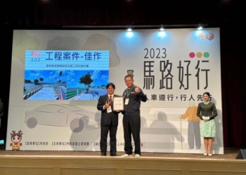 ▲「雲林縣莿桐鄉莿桐北路二段改善計畫」獲得「佳作」好成績。(圖/雲林縣政府提供)
