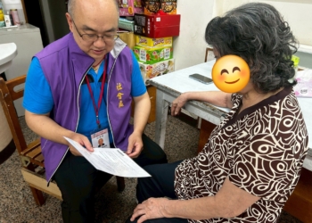 ▲嘉義市過大獨居長者服務需求訪查，守護長者安全。(圖/嘉義市政府提供)