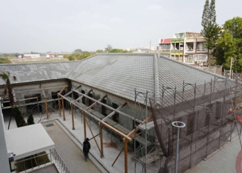 ▲舊東勢鄉公所辦公廳舍及附屬倉庫將變身雲林首座活化歷史建築圖書館。（圖/雲林縣政府提供）
