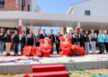 ▲嘉義縣新港鄉衛生所新建大樓舉行剪綵啟用儀式。（圖/嘉義縣政府提供）
