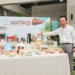 ▲縣長翁章梁行銷「2025台北國際食品展嘉義縣主題館」，以「嘉義優鮮 美味頂尖」為策展主軸。（圖/嘉義縣政府提供）
