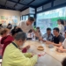 ▲113年度社區營造點神農社區竹編工藝體驗。(圖/嘉義市政府提供)