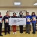 ▲達成慈善基金會捐贈雲林縣200萬元及1000斤白米。(圖/雲林縣政府提供)