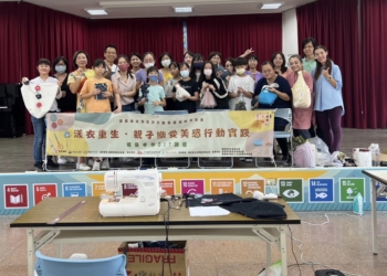 ▲精忠國小師生們攜手實踐SDGs永續發展目標。(圖/嘉義市政府提供)