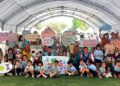 ▲舉辦『兔』gether，『繪』出好時光，主要希望推廣兒童發展早期療育，帶領民眾提升發展遲緩或障礙兒童的認知。(圖/嘉義市政府提供)
