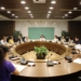 ▲縣長翁章梁主持「天然災害捐款專戶管理及監督委員會」，擬定善款運用方向。（圖/嘉義縣政府提供）