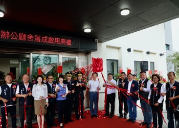 ▲朴子警分局新建廳舍落成啟用。(圖/嘉義縣政府提供)
