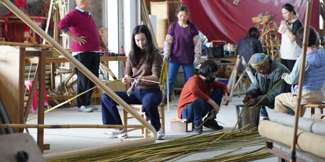 ▲實作工作坊施作過程。（圖/嘉義縣政府提供）