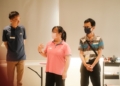 ▲透過講師紀俊麟醫師(左)的帶領，學員學會提前規劃並打造適合自己的退休生活藍圖。(圖/嘉義市政府提供)