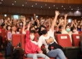 ▲兒童劇《再闖黑森林》互動活潑有趣，讓所有大、小朋友不亦樂乎。(圖/嘉義市政府提供)