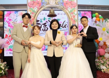 ▲縣長張麗善邀請有情人把握機會，3月6日起上網報名參與，為自己留下浪漫難忘的回憶。(圖/雲林縣政府提供)