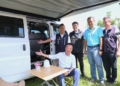 ▲嘉義縣2025購物節最大獎百萬露營車亮相。（圖/嘉義縣政府提供）