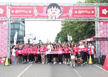 ▲2024櫻桃小丸子路跑嘉義場逾5000名跑友共襄盛舉。(圖/嘉義市政府提供)
