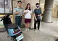 ▲微型電動二輪車依規定完成掛牌作業，學生安心騎乘有保障。(圖/嘉義市政府提供)