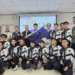 ▲嘉義市FRC代表隊今獲市府授旗，整裝出發前往土耳其備戰出賽。(圖/嘉義市政府提供)