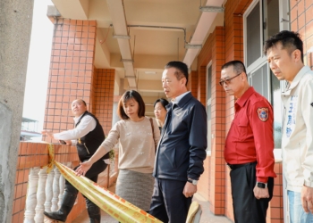 ▲嘉義縣強震受損學校計43所，已獲教育部核定500萬修復經費。(圖/嘉義縣政府提供)