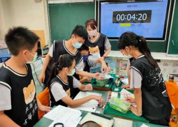 ▲教育部自主學習全國首場公開觀課在大同國小展開(圖/嘉義市政府提供)