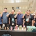 ▲縣長翁章梁(左三）與PARCO社長上地文勝（左四）等人，號召民眾購買嘉義縣精品咖啡。（圖／嘉義縣政府提供）
