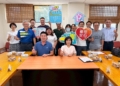 ▲嘉義縣衛生局攜手嘉義縣藥師公會社區藥局藥師，至各鄉鎮市辦理用藥安全講座。（圖/嘉義縣政府提供）