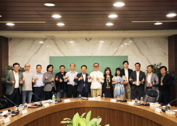 ▲嘉義縣農工科技大縣成功經驗，吸引國際企業前來取經。（圖/嘉義縣政府提供）