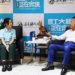 ▲縣長翁章梁與2023總統教育獎得主蔡育慈相見歡。(圖/嘉義縣政府提供)